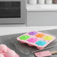 2-Piece Turtle Silicone Baking Mold Set Nonstick Flexible Chocolate Candy Dessert Mold