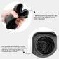 2-Pack Rose Silicone Ice Mold 4-Cavity Large Flower Ice Cube Tray with Lid