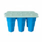 Silicone Popsicle Mold with Lid Reusable Ice Pop Maker Tray with 6 Cavities