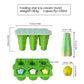 Silicone Popsicle Mold with Lid Reusable Ice Pop Maker Tray with 6 Cavities