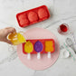 Silicone Animal Ice Mold Tray Cute Pig Duck Chick Shape Reusable Freezer Mold Set 2 Piece