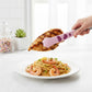 Stainless Steel Kitchen Tongs with Paw Handle Design Serving Utensil Set 2 Piece