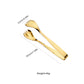 Stainless Steel Salad Tongs Mirror Finish Modern Serving Utensil Kitchen Tool