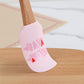 Silicone Spatula Set XO Heart Print Wooden Handle Heat Resistant Baking Mixing Kitchen Tools 3 Piece