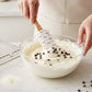 Silicone Spatula Set XO Heart Print Wooden Handle Heat Resistant Baking Mixing Kitchen Tools 3 Piece