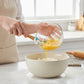 Silicone Spatula Set Butterfly Floral Print Wooden Handle Heat Resistant Baking Mixing Tools 2 Piece