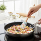 Silicone Spatula Set Butterfly Floral Print Wooden Handle Heat Resistant Baking Mixing Tools 2 Piece