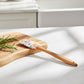 Silicone Spatula Set Butterfly Floral Print Wooden Handle Heat Resistant Baking Mixing Tools 2 Piece
