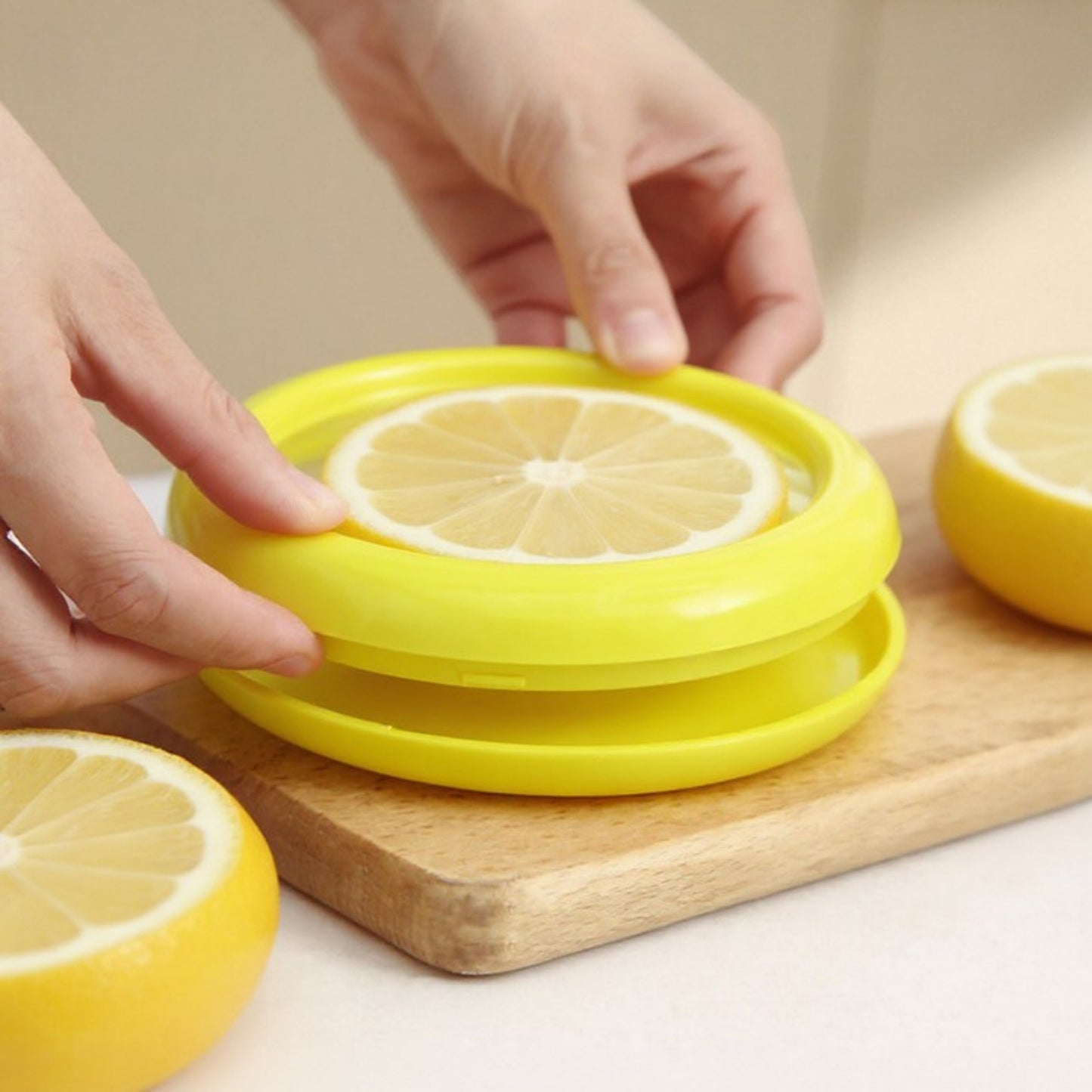 Reusable Food Storage Containers with Stretch Seal Lid for Produce 4 Piece Set