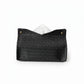 3-piece Woven Texture Faux Leather Tissue Holder with Snap Closure Design