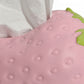 Strawberry-Shaped Decorative Tissue Holder with Textured Surface
