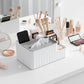 Multi Compartment Tissue Holder and Desktop Storage Organizer