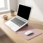 Laptop Sleeve Desk Mat Foldable Stand Case Protective Non Slip Surface Cover for Workspace