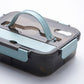 Bento Lunch Box Leakproof Food Container with Compartments Utensil Storage and Secure Lock Lid