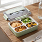 Bento Lunch Box Leakproof Food Container with Compartments Utensil Storage and Secure Lock Lid