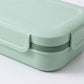 Bento Lunch Box Plastic Food Container with Compartments Leak Resistant Lid Meal Prep Storage