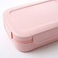 Bento Lunch Box Plastic Food Container with Compartments Leak Resistant Lid Meal Prep Storage