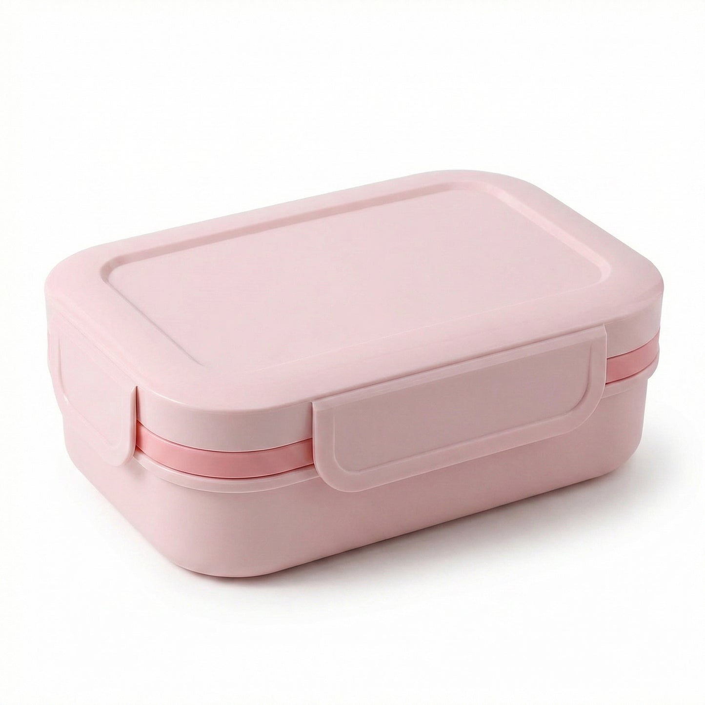 Bento Lunch Box Plastic Food Container with Compartments Leak Resistant Lid Meal Prep Storage