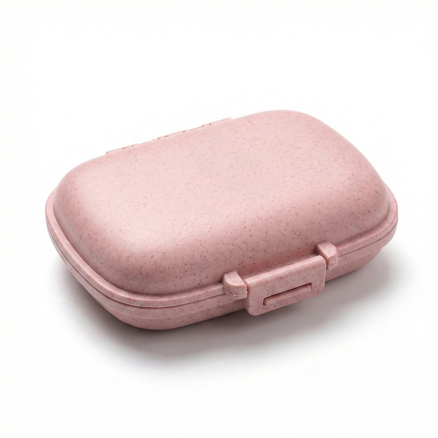 5-Pcs Travel Pill Organizer Case Set with Multi-Compartments Portable Medication Storage Flip Lid