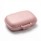 5-Pcs Travel Pill Organizer Case Set with Multi-Compartments Portable Medication Storage Flip Lid