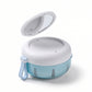 Denture Retainer Case with Mirror & Strainer, Leakproof Orthodontic Mouth Guard Storage Box