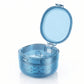 Retainer Case with Vent Drain Tray Portable Dental Storage Box for Aligners Dentures Mouth Guards