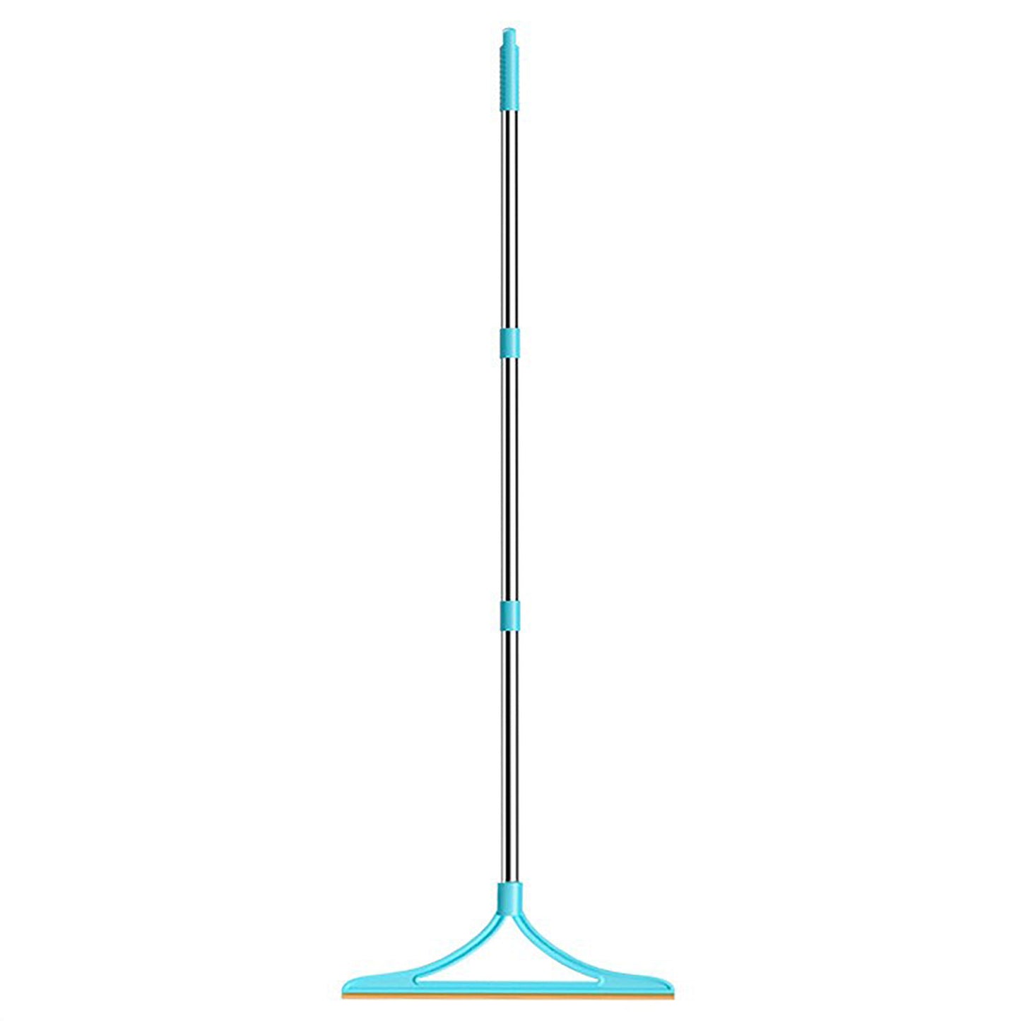 Pet Hair Removal Broom with Adjustable Handle for Carpets and Rugs