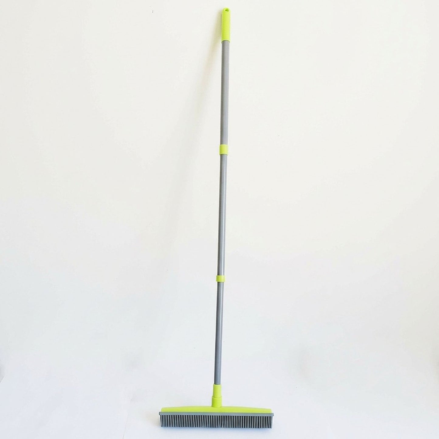 Pet Hair Removal Broom with Rubber Bristles and Long Handle
