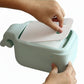 Whale Shape Tissue Box Cover Soft Decorative Tabletop Tissue Holder