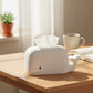 Whale Shape Tissue Box Cover Soft Decorative Tabletop Tissue Holder