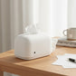 Whale Shape Tissue Box Cover Soft Decorative Tabletop Tissue Holder