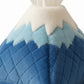 Mountain Shaped Tissue Box Cover Quilted Soft Decorative Holder