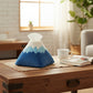 Mountain Shaped Tissue Box Cover Quilted Soft Decorative Holder