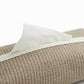 Textured Fabric Tissue Box Cover with Clean Trim Detail