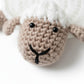 Handcrafted Crochet Turtle Coaster with Knit Animal Design