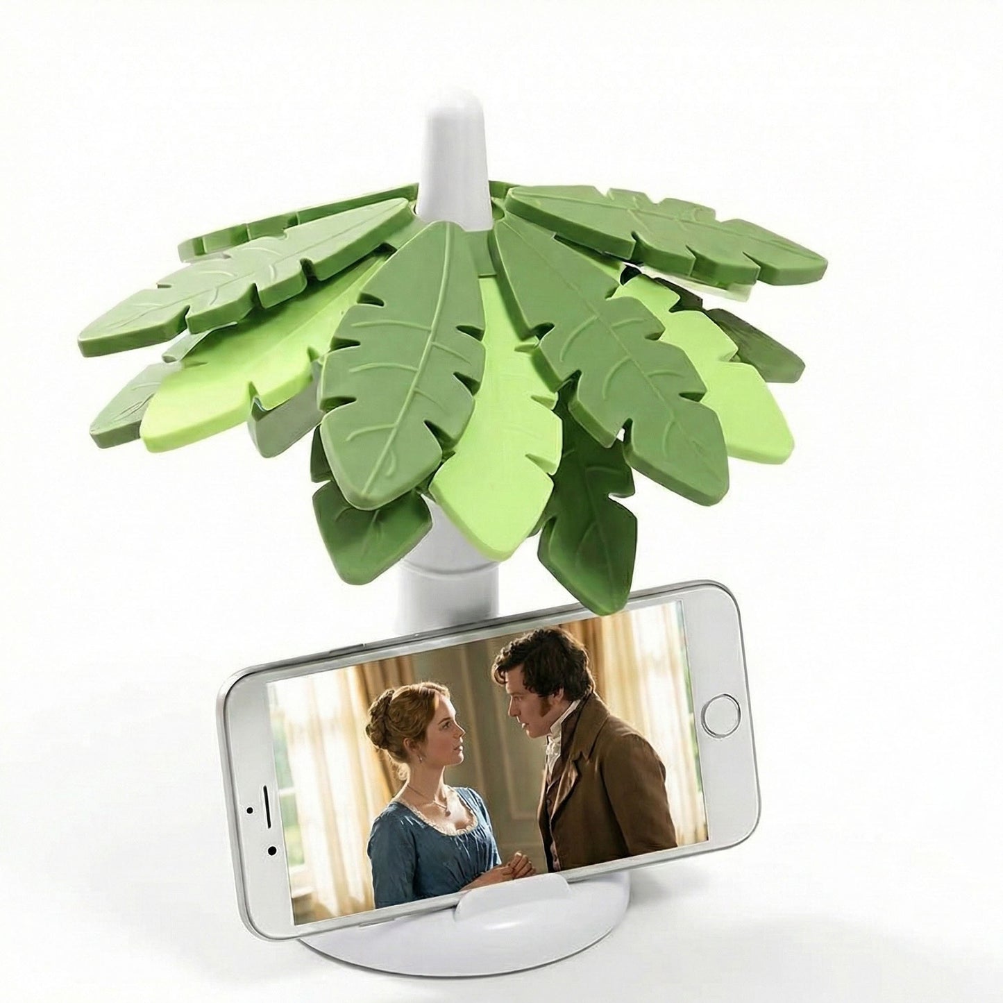 Palm Leaf Silicone Trivet Set Heat Resistant Non Slip Kitchen Pot Holders