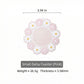 4-PC Daisy Floral Silicone Trivet Heat Resistant Non Slip Kitchen Pot Holder