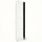 2 Pack Monitor Side Organizer with Memo Board Phone Holder Clear Acrylic Desk Clip Storage