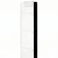 2 Pack Monitor Side Organizer with Memo Board Phone Holder Clear Acrylic Desk Clip Storage