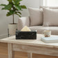 Faux Marble Leatherette Tissue Holder Rectangular Box Cover