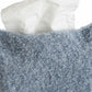 Soft Boucl¨¦ Fabric Tissue Holder Lightweight Decorative Cover