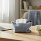 Soft Boucl¨¦ Fabric Tissue Holder Lightweight Decorative Cover
