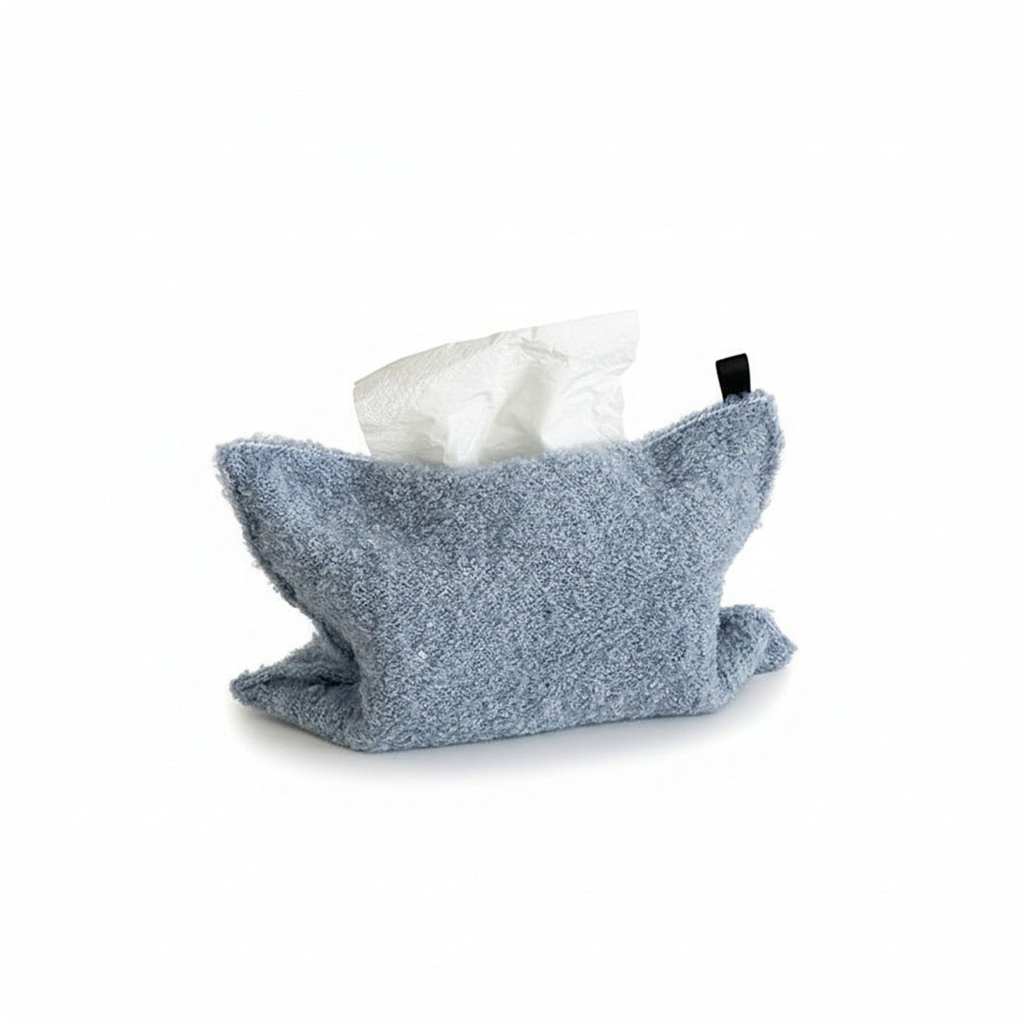 Soft Boucl¨¦ Fabric Tissue Holder Lightweight Decorative Cover