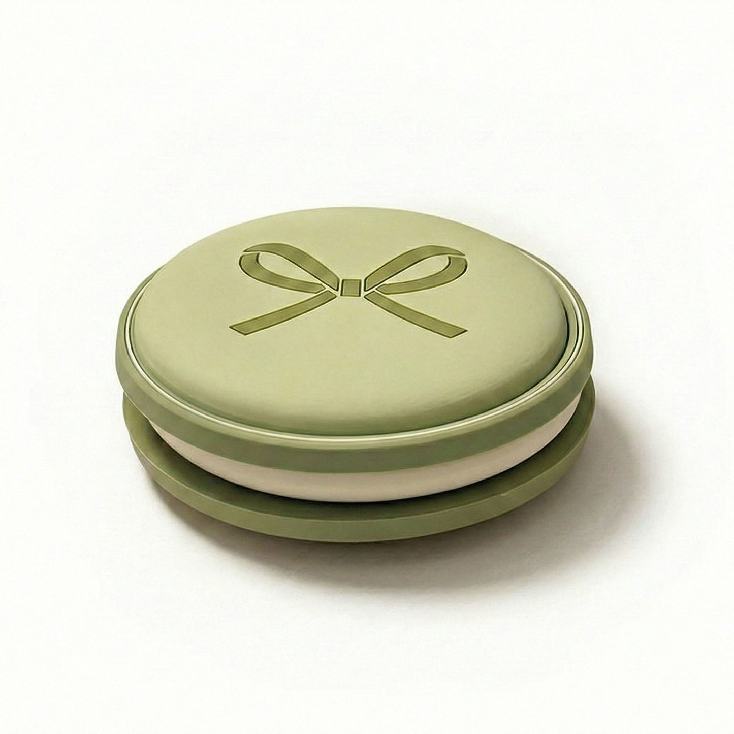 Macaron Coaster Set with Bow Design Round Table Protectors