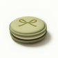 Macaron Coaster Set with Bow Design Round Table Protectors