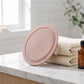 3 Piece Exfoliating Body Scrubber Pad with Hand Strap Silicone Bath Brush for Shower Skin Cleansing