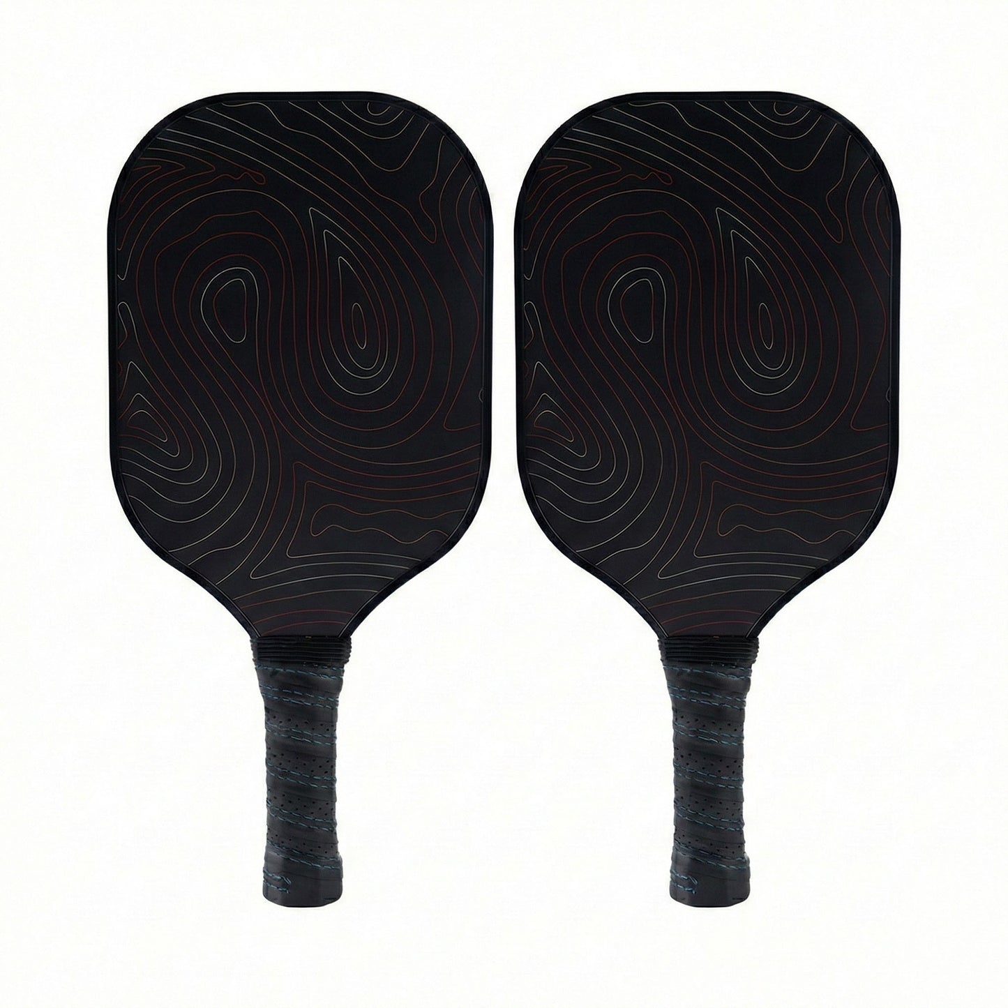 Pickleball Paddle Set with 2 Rackets 4 Balls and Carry Bag
