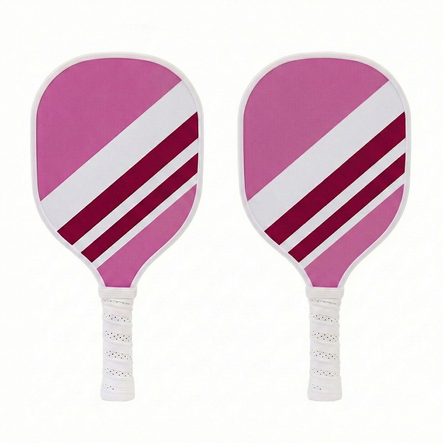 Pickleball Paddle Set 2 Pack Lightweight Rackets for Indoor Outdoor Play