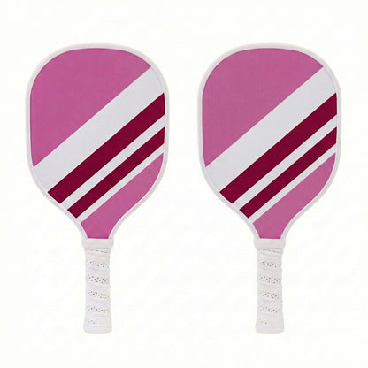 Pickleball Paddle Set 2 Pack Lightweight Rackets for Indoor Outdoor Play