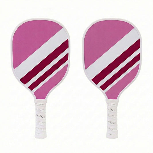Pickleball Paddle Set 2 Pack Lightweight Rackets for Indoor Outdoor Play